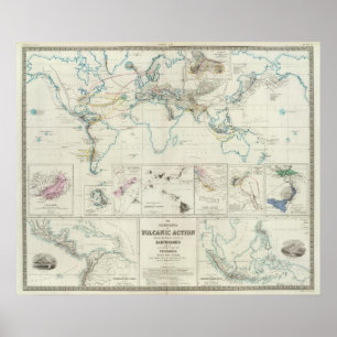 Póster Ação vulcânica