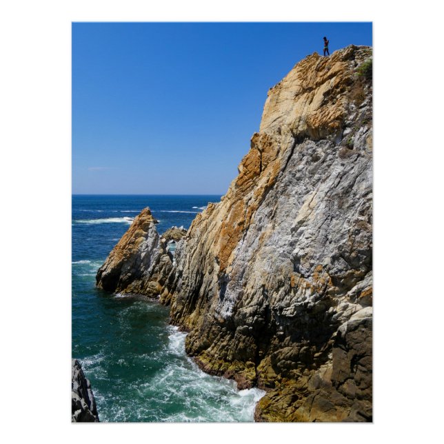 Póster Acapulco Cliff Diver (Frente)