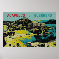 Acapulco, México, Cartão-postal Guerrero