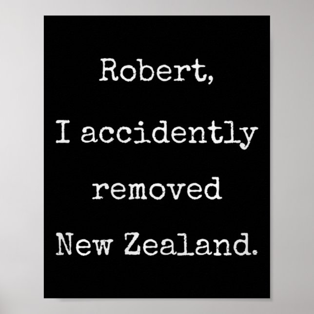 Poster Accidently Removed Nz - Funny Marcus Vr Chat Humor (Frente)