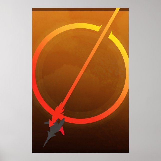 Poster Ace Combat 0 Solo Wing (Frente)