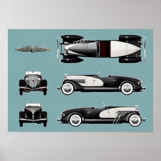 Poster Acelerador Duesenberg