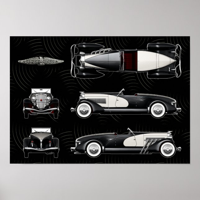 Poster Acelerador Duesenberg (Frente)