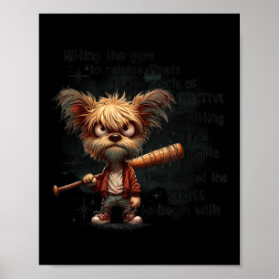 Poster Acertando A Gama Para Liberar O Stress Não Tanto