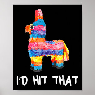 Poster Acertava a festa Pinata Cinco de Mayo, Pinata Gif
