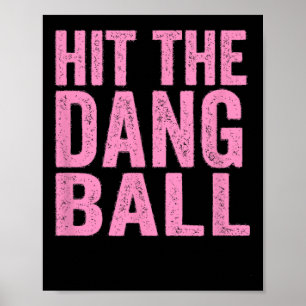 Poster Acerte O Dang Ll Venda Jogador Engraçado Design 1
