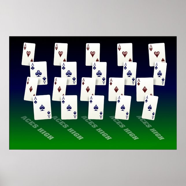 Poster Aces Alto (Frente)