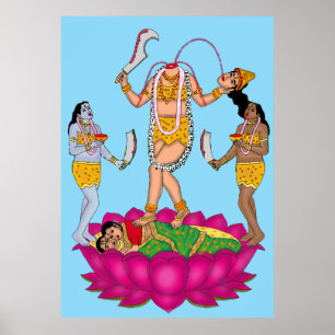 Poster Acessórios da Deusa Chinnamasta