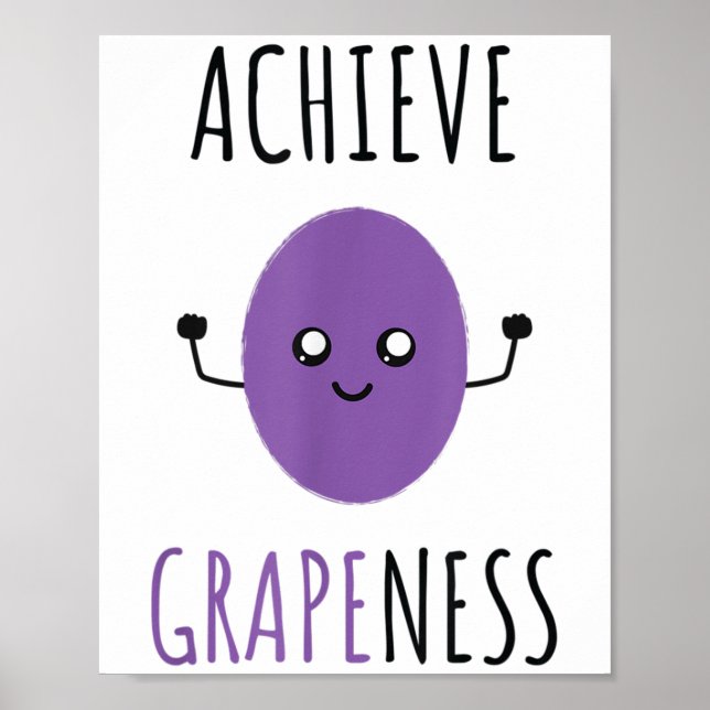 Poster Achieve Gness - Kawaii Style G  (Frente)