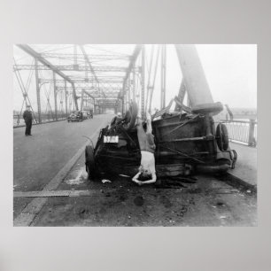 Poster Acidente Automático, 1933