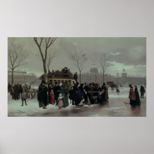 Póster Acidente do ônibus de Paris
