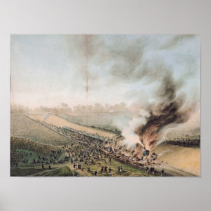 Póster Acidente na Versalhes à estrada de ferro de