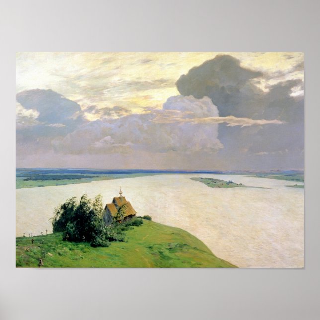 Póster Acima da Paz Eterna, 1894 (Frente)