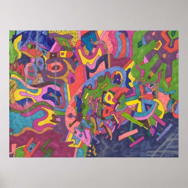 Póster "Acima da Tempestade" 24x18 (Frente)