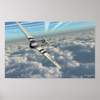 Póster Acima das nuvens