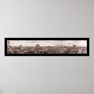 Póster Acima de Keystone Houston Foto 1924