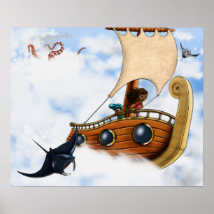 Poster "Acima do mar"