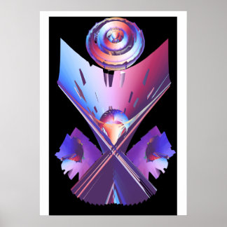 Poster Acima dos polegares