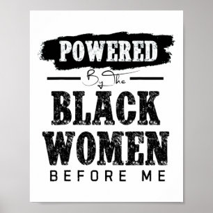 Poster Acionada Pelas Mulheres Negras Antes De Mim Histór