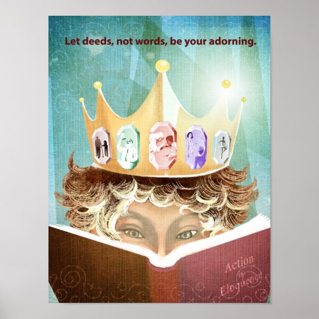 Poster Ações não Palavras (Frente)