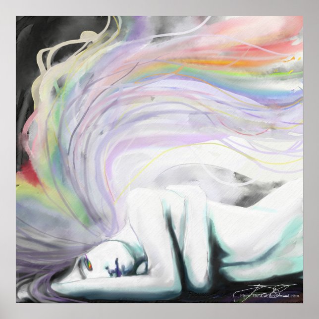 Poster Acordado - Sonho Rapunzel (Frente)