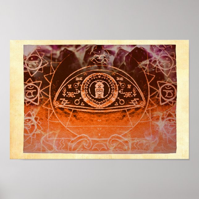 Poster Acordando meu olho (Frente)