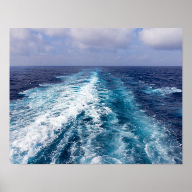 Póster Acordar de cruzeiro (Frente)