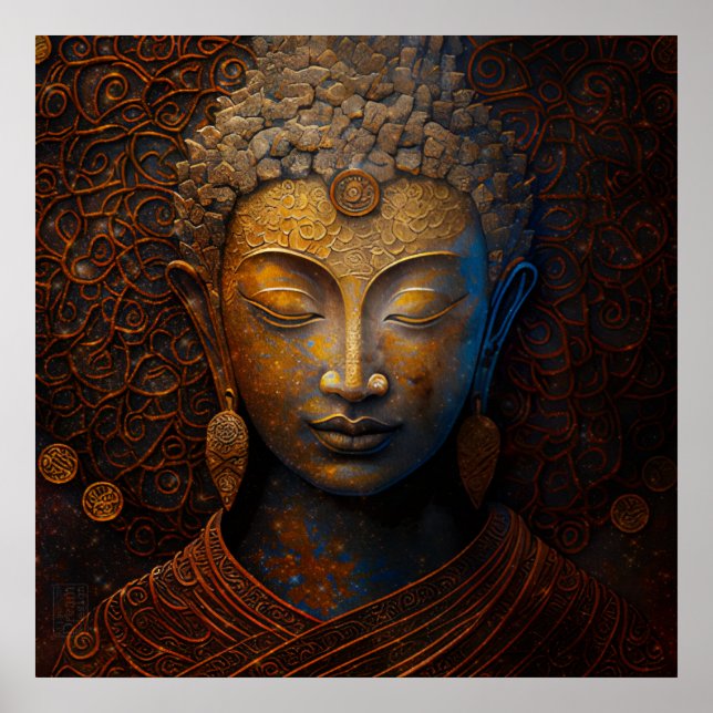 POSTER ACORDO DE PAZ | RETRATO DE MEDITAÇÃO (Frente)