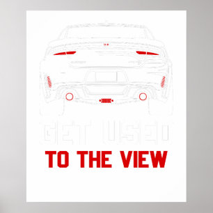 Poster acostumar-se com a vista dodge charger