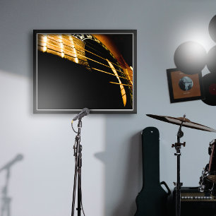 Poster Acoustic Guitar Strings