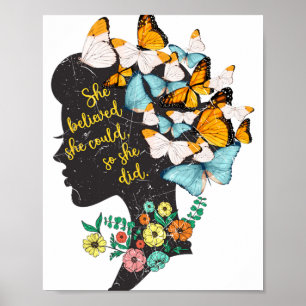 Poster Acreditava Que Podia, Ela Fez Camisas Feministas