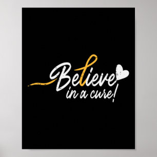 Poster Acredite Em Um Cancer De Infância Curto Awarenes