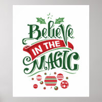 Acredite na Tipografia de Natal Mágico