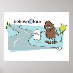 Poster Acredite-o para visitar