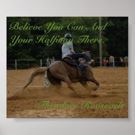 Póster Acredite que pode