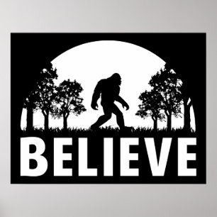 Póster Acredite Sasquatch
