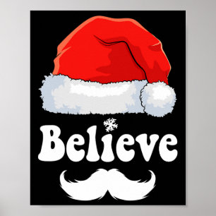 Poster Acreditem que os Homens do Natal da Família Papai 