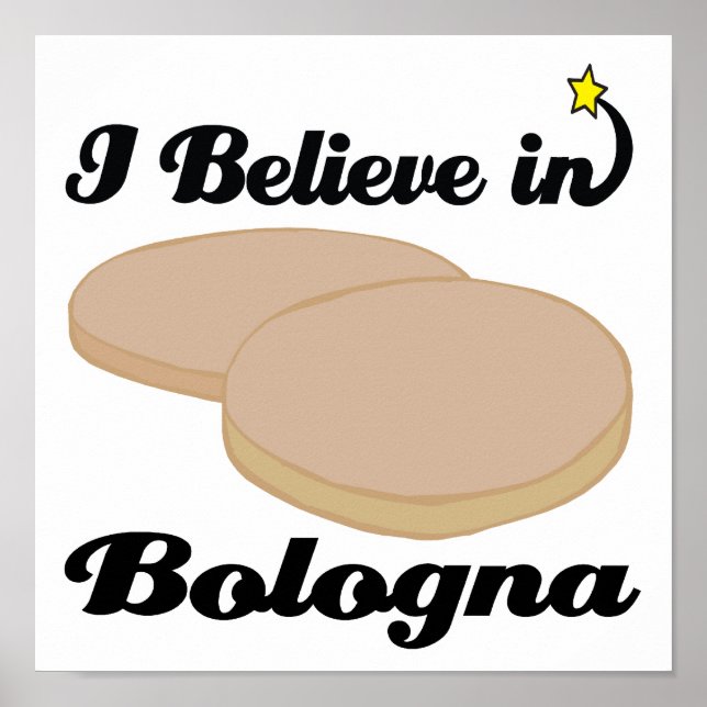 Póster acredito em bologna (Frente)