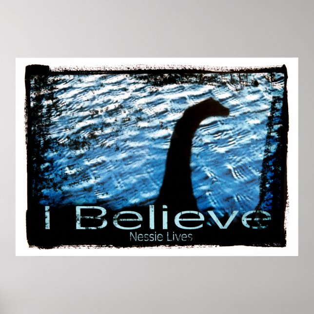 Poster Acredito que Nessie vive (Frente)