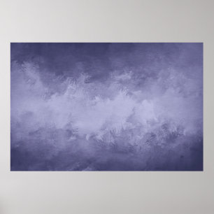 Poster acrílico azul de selênio de textura