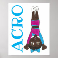 ACRO Acrobatics Dance School Studio Teacher Art
