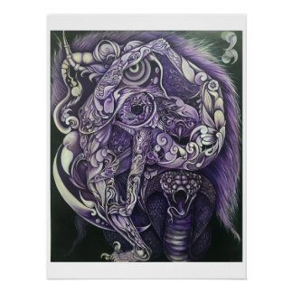 Póster Acrobática na Floresta Nacional