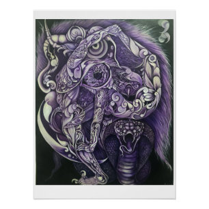 Póster Acrobática na Floresta Nacional