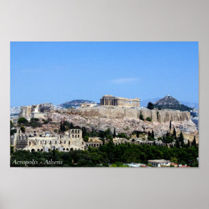 Poster Acrópole - Atenas