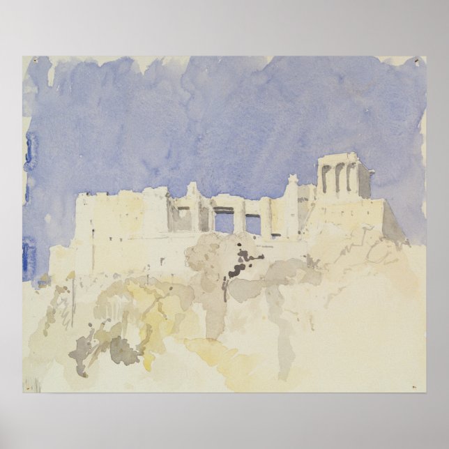 Poster Acrópole Atenas 1994 (Frente)