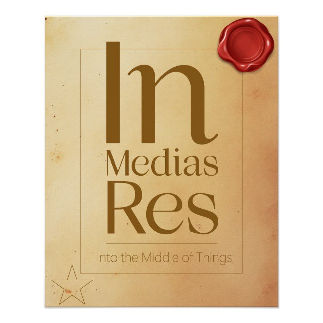 Póster Action Motivational Quote - Latin Poster Art (Frente)