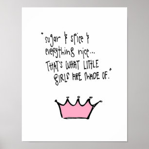 Póster açúcar e especiaria pequenos de wobblies