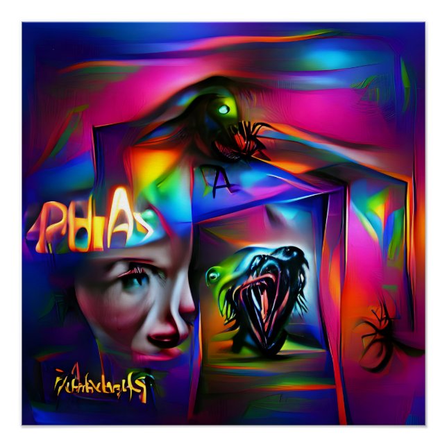 Póster Aculofobia (Frente)