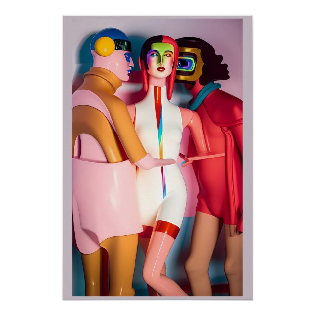 Póster Acute Love Triangle (Frente)