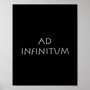 Poster Ad infinitum